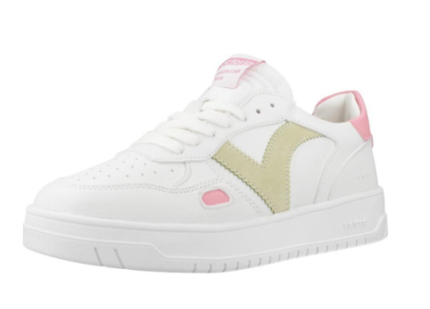 VICTORIA Einzelne Leder- Neon-Effekt (1257121-42) weiss