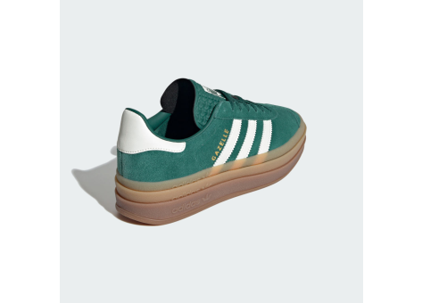 ★★Adairs★★ GAZELLE BOLD W JI0325 W Adidas Gazelle Bold Collegiate Green Off White Gold JI0325
