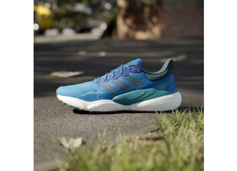 Adidas solar boost women's blue best sale