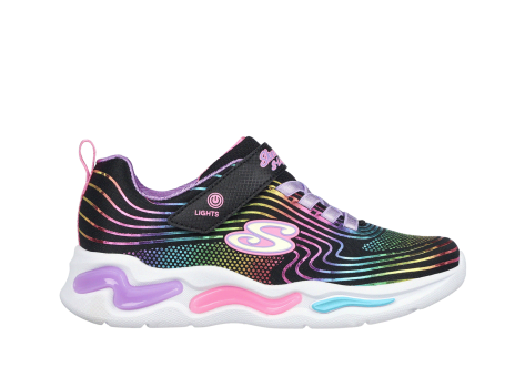 SKECHERS S Lights Wavy Beams (302338L-BKMT) bunt