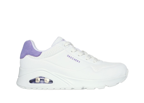 SKECHERS UNO Pop Back (177092-WPUR) weiss