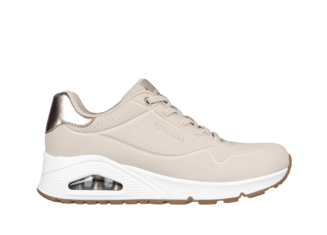 SKECHERS Uno Shimmer Away (155196-NAT) beige