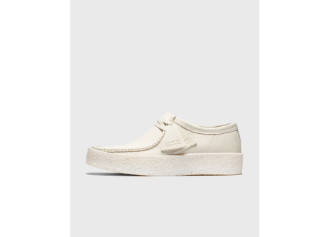 Clarks Wallabee Cup (26158153) weiss