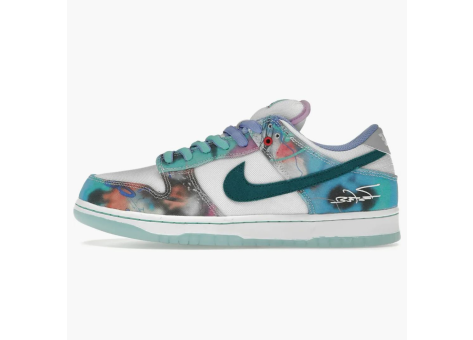 Nike Futura Laboratories x Dunk Low SB Aqua Bleached (HF6061 400) bunt