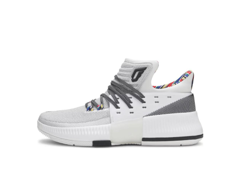 adidas D Lillard 3 BHM (BY3474) weiss