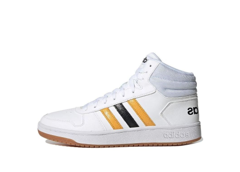 adidas Hoops 2.0 Mid Active Gold (FW9347) weiss