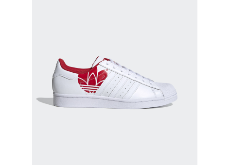 adidas Superstar Scarlet Trefoil (FY2828) weiss