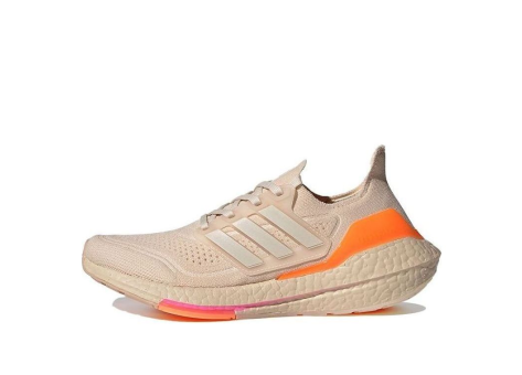adidas UltraBoost 21 Halo Ivory Ultra Pop (FZ1919) beige