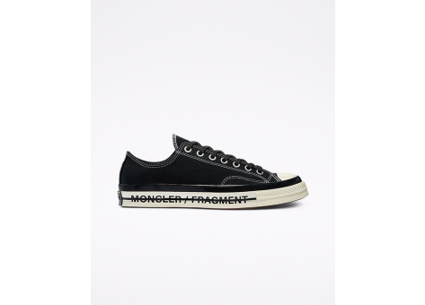Converse Fragment Design x Moncler Chuck 70 Low (172320C) schwarz