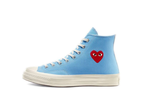 Converse Comme des Garcons PLAY Chuck 70 Bright Blue Taylor All Star Hi (168300C) blau