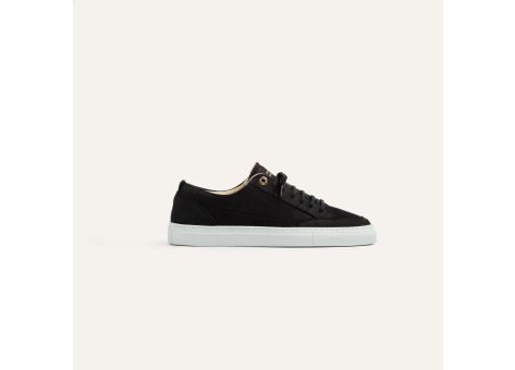 Mason garments Nubuck Tia Dress Trainer for Men and Women (FW24-20A) schwarz