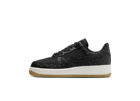 Nike Air Force 1 07 LX Black Ostrich (DZ2708-002) schwarz