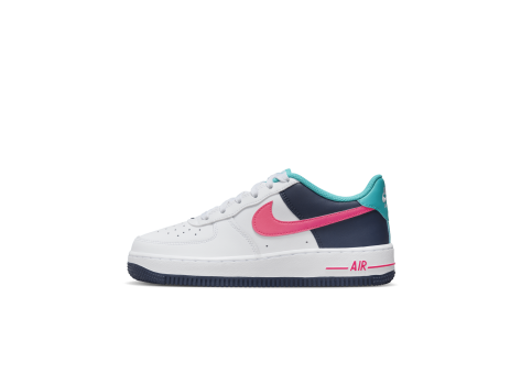 nike zoom white pink neon shoes for women free (HF4793-100) weiss