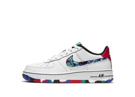 Nike Air Force 1 Low Crayon Multi GS (CU4632-100) weiss