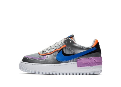 Nike Air Force 1 Shadow Metallic Silver (CW6030-001) grau