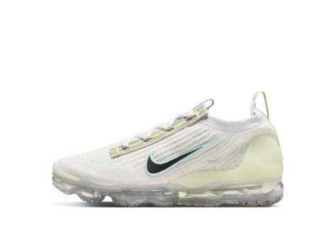 Nike Air VaporMax 2021 Flyknit Mismatched Swoosh Fk (DQ7633 100) weiss