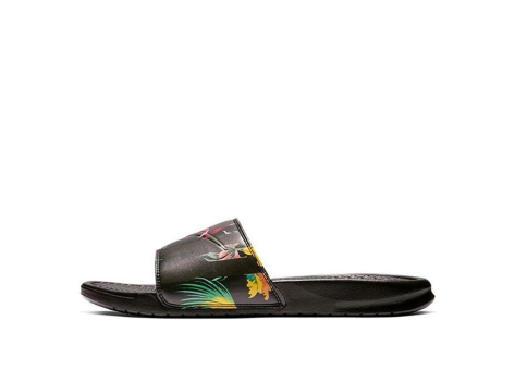Nike Benassi JDI Print Tropical (631261-023) schwarz