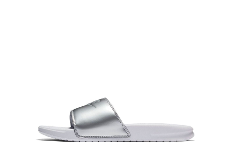 Nike Benassi JDI Wolf Grey (343881-107) silber