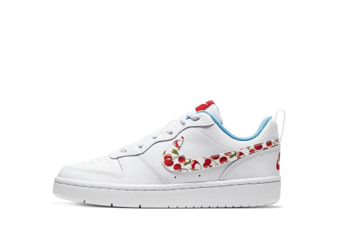 Nike Court Borough Low 2 Cherry (CJ2238-100) weiss