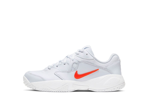 Nike Court Lite 2 Football Grey Bright Crimson (AR8838-005) weiss
