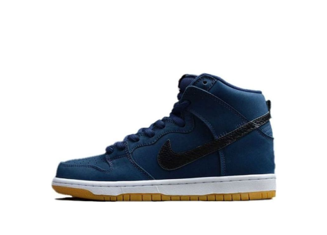 Nike SB Dunk Pro ISO Navy Label Midnight High (CI2692-401) blau