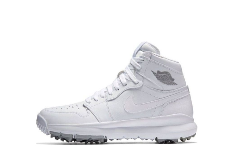 Jordan 1 Golf Cleat Retro Metallic (917717 101) weiss