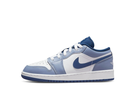Jordan 1 Low Slate Blue Navy GS (553560 414) bunt
