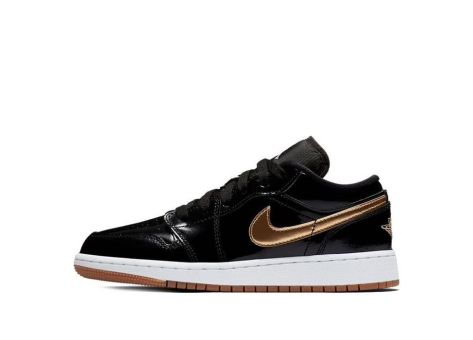 Jordan 1 Low Gold GS (554723-032) schwarz