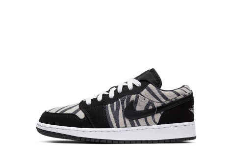 Jordan 1 Low Zebra GS (553560-057) bunt