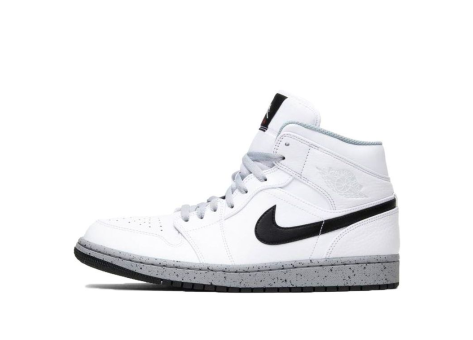 Jordan 1 Mid Cement (554724-115) weiss