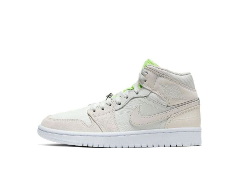 Jordan 1 Mid Vast Grey Ghost Green (CV3018-001) beige