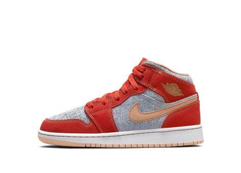 Jordan 1 Mid SE GS (DM4384-600) rot