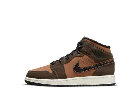 Jordan 1 Mid SE GS (DC7248-200) braun
