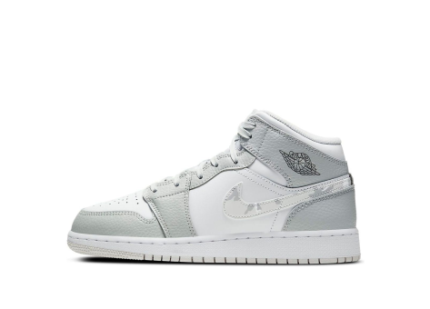 Jordan 1 Mid SE GS Grey Camo (DD3235-100) weiss