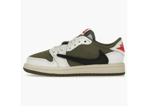 Jordan Travis Scott 1 Low PS Retro OG SP Medium Olive (DO5442-200) bunt