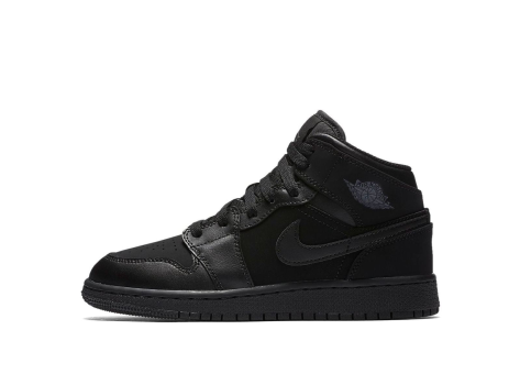 Jordan Air 1 Mid GS (554725050) schwarz