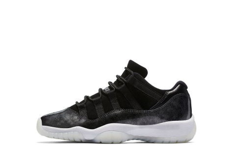 Jordan Air 11 Retro Low GS Barons (528896-010) schwarz