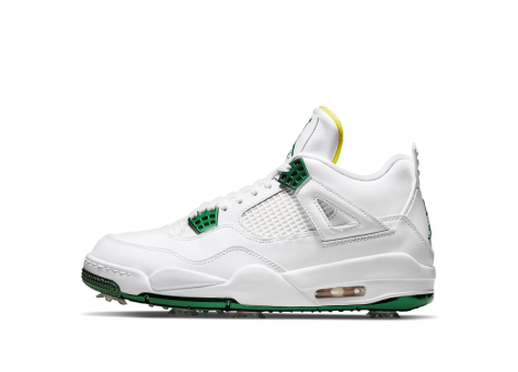 Jordan 4 Golf Retro Metallic Green (CZ2439-100) weiss
