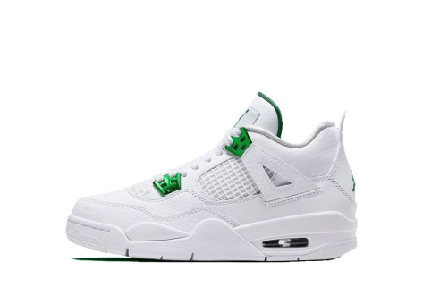 Jordan 4 Retro GS Metallic Green (408452-113) weiss