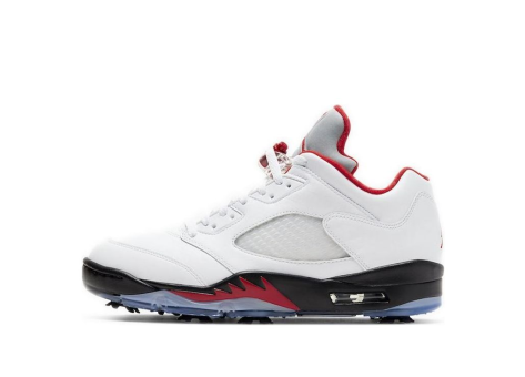 Jordan 5 Retro Low Golf Fire (CU4523-100) weiss