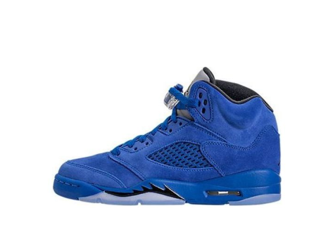 Jordan 5 Retro Blue Suede GS (440888-401) blau