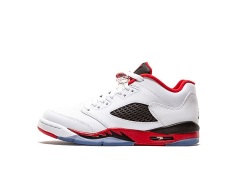 Jordan Air 5 Retro Low GS Fire (314338 101) weiss