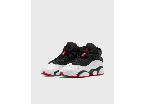 Black and red jordan 6 rings deals