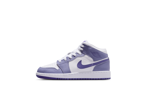Jordan 1 Mid Dusty Amethyst Court gs (DQ8423-500) bunt