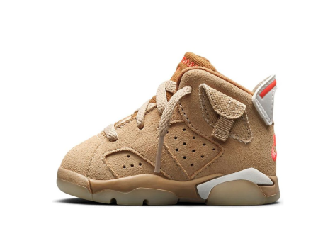 Jordan 6 Retro x Travis Scott British Khaki TD (DH0692-200) braun