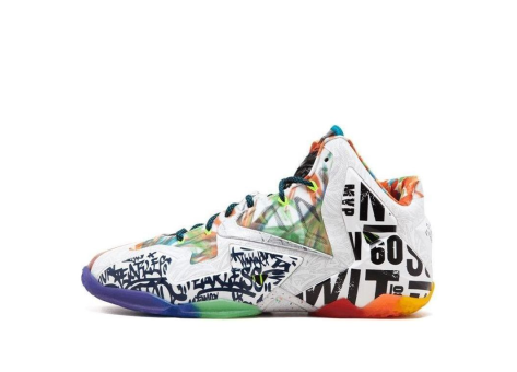 Nike LeBron 11 Premium The What (650884-400) bunt