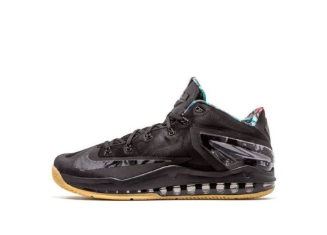 Nike Max LeBron 11 Low Gum (642849 078) schwarz