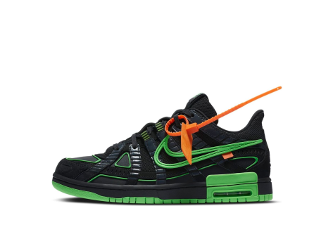 Nike Off x Air Rubber Dunk Green Strike (CU6015-001) schwarz