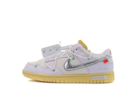 Nike Off x Dunk Low Lot (DM1602-127) weiss