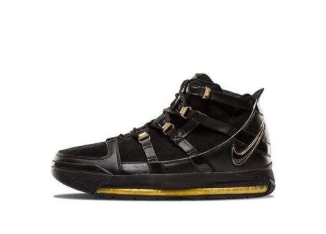 Nike Zoom LeBron 3 QS 2018 Gold (AO2434-001) schwarz